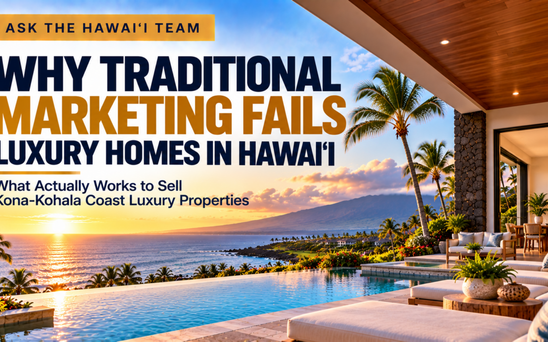 Why Isn’t My Mauna Lani Condo Selling and How Do I Fix My Luxury Real Estate Marketing Strategy?