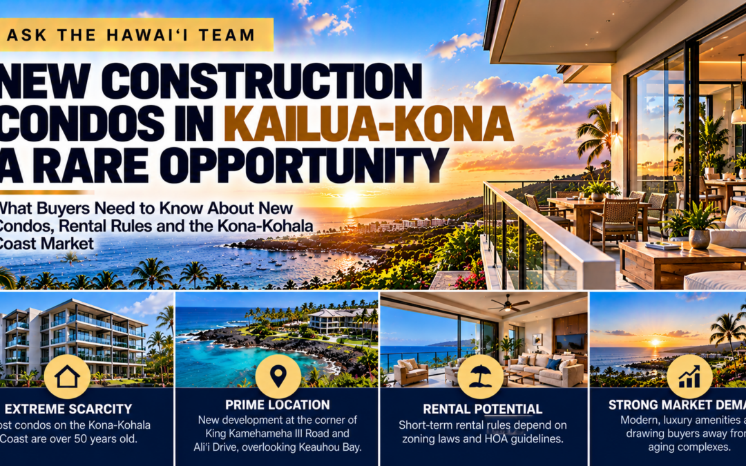 Are the New Construction Condos on Ali’i Drive a Smart Investment for Kona-Kohala Coast Buyers?