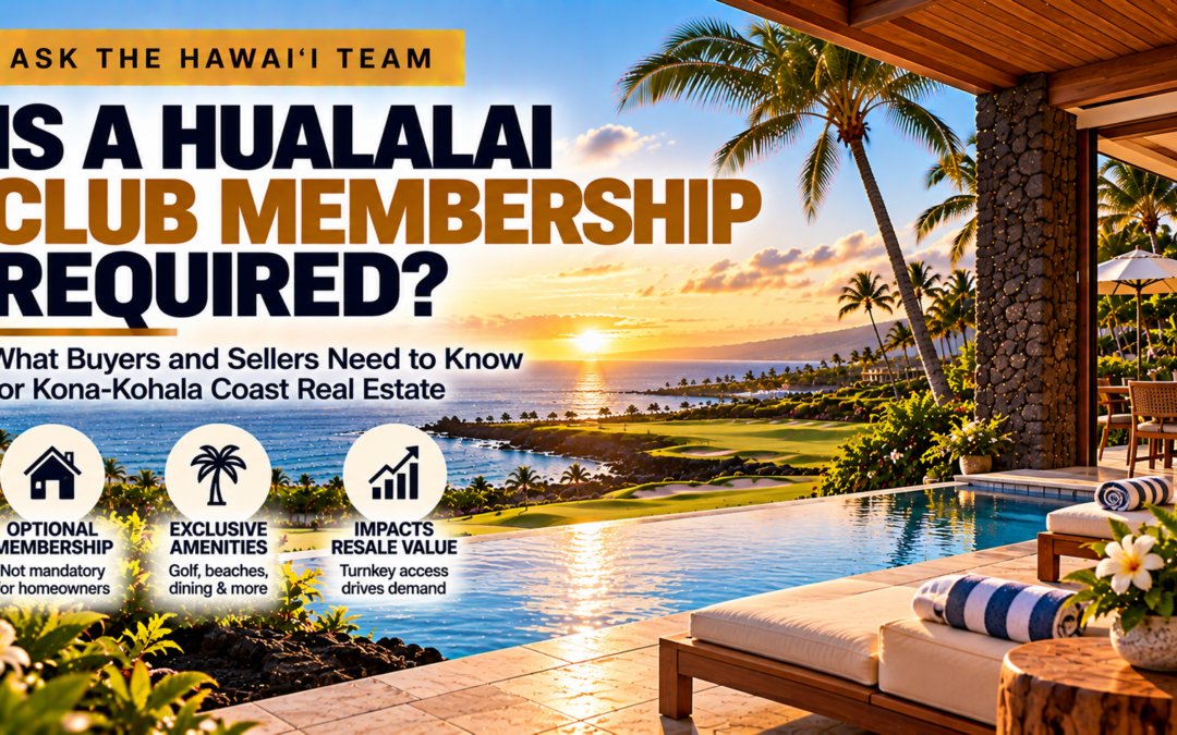 Is the Four Seasons Hualalai Club Membership Mandatory When Buying a Second Home?