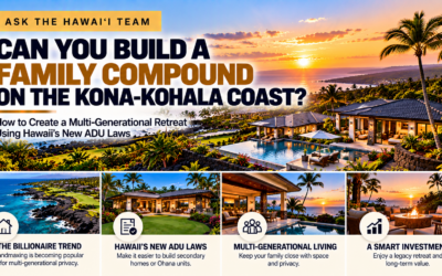 Can I Build a Multi-Generational Family Compound on the Kona-Kohala Coast Without Spending Billionaire Money?